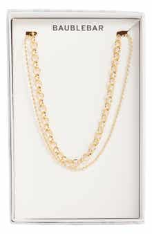 BaubleBar Stack of the Day Set of 2 Chain Necklaces