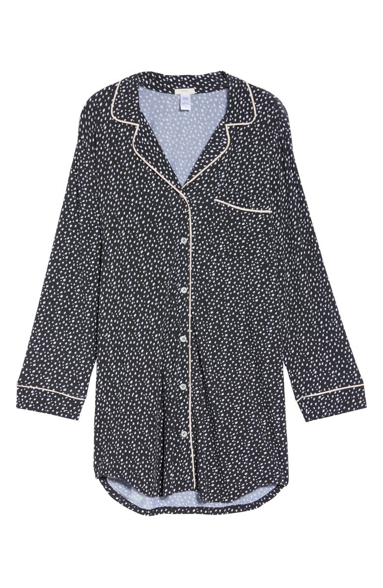 Eberjey Sleep Chic Sleep Shirt, Alternate, color,