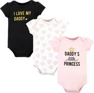 Hudson Baby Cotton Bodysuits 3-Pack