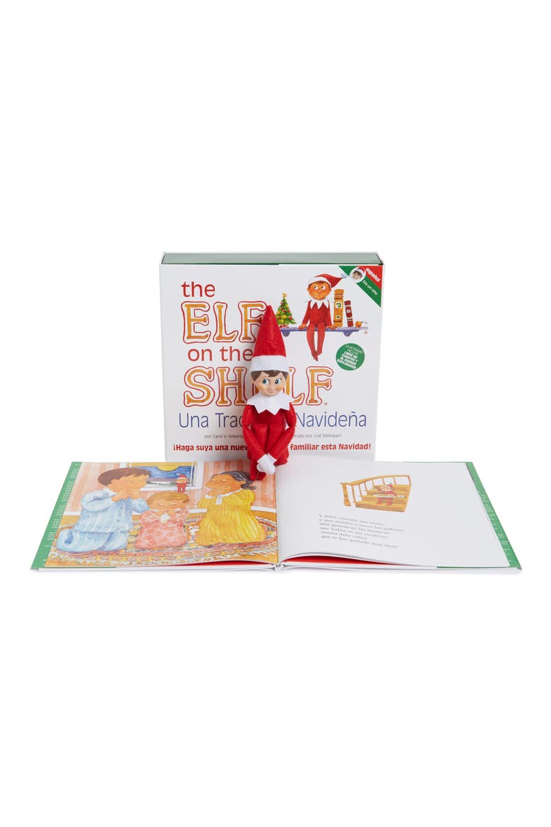 Carol Aebersold and Chanda Bell 'The Elf on the Shelf®: A Christmas Tradition™' Book & Elf, Alternate, color, SPANISH VERSION - BOY