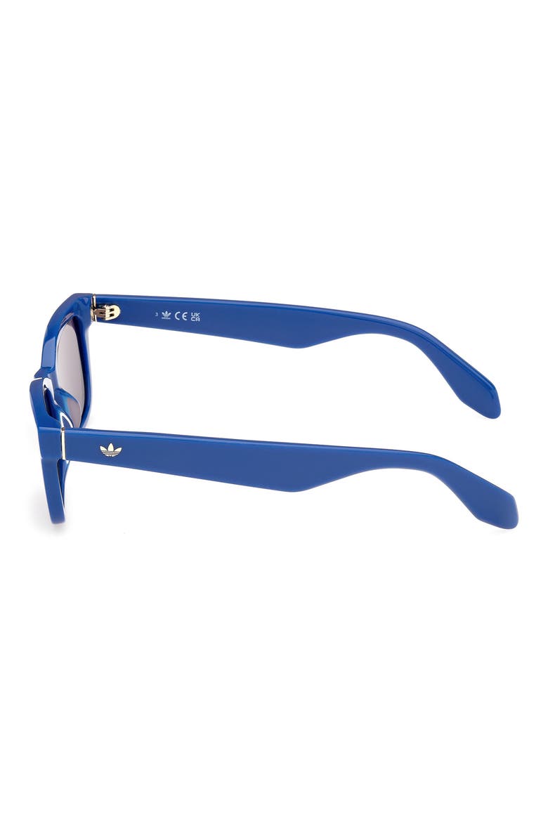 Navigator Sunglasses, Alternate, color, SHINY BLUE/ SMOKE