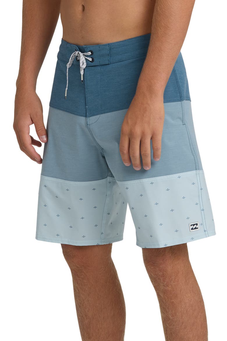 Tribong LT Board Shorts, Alternate, color, BLUE FOG