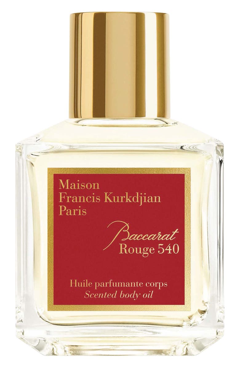 Maison Francis Kurkdjian Baccarat Rouge 540 Scented Body Oil, Main, color,