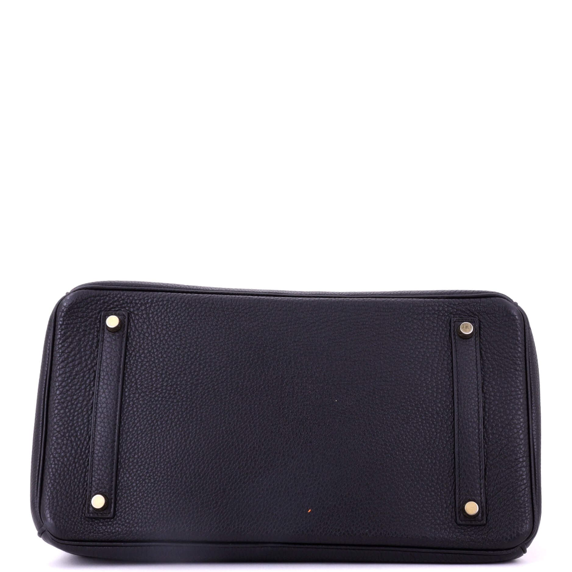 Pre-Owned Hermes Birkin Handbag Black Togo with Gold Hardware 35, Alternate, color, Noir