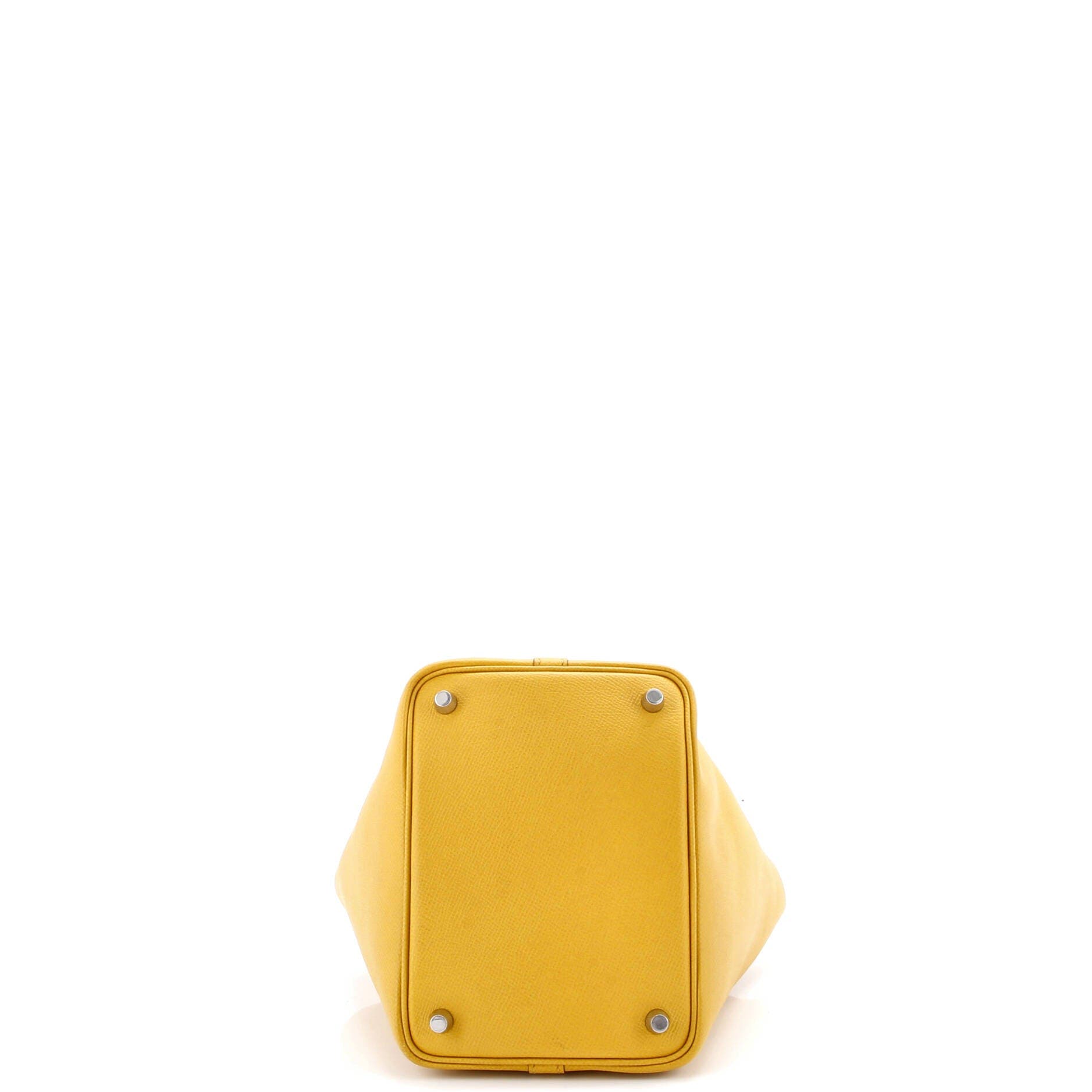 Picotin Lock Bag Tressage Epsom PM, Alternate, color, Yellow