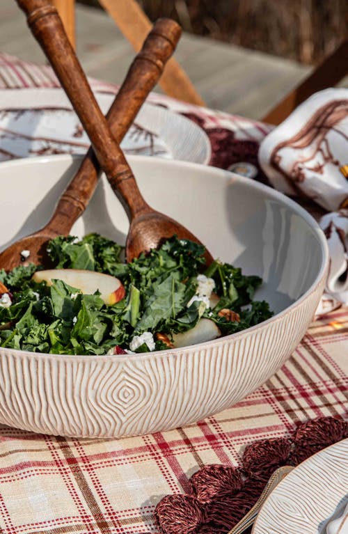 Juliska Blenheim Oak 12 Serving Bowl In White