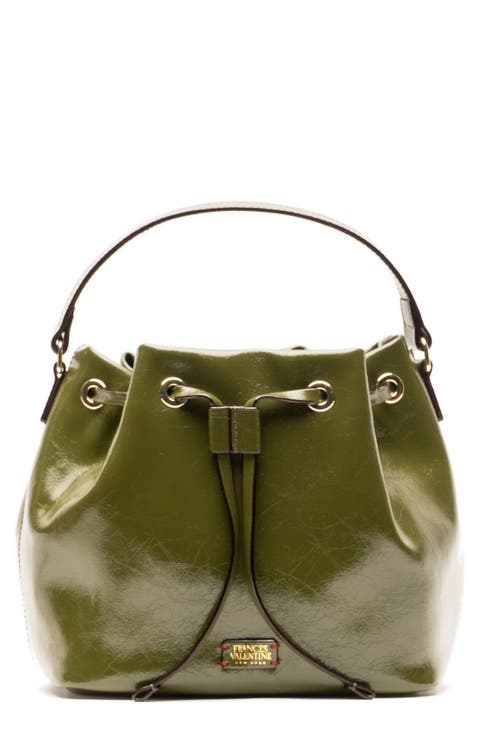 Medium Minnie Leather Bucket Bag