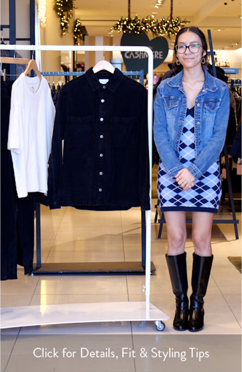 Washed Corduroy Overshirt, sales video thumbnail