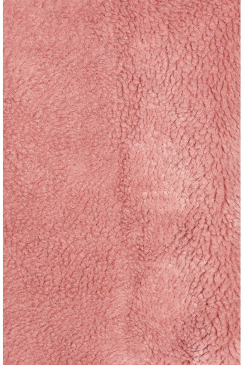 Batwing Teddy Fleece Jacket, Alternate, color, PINK
