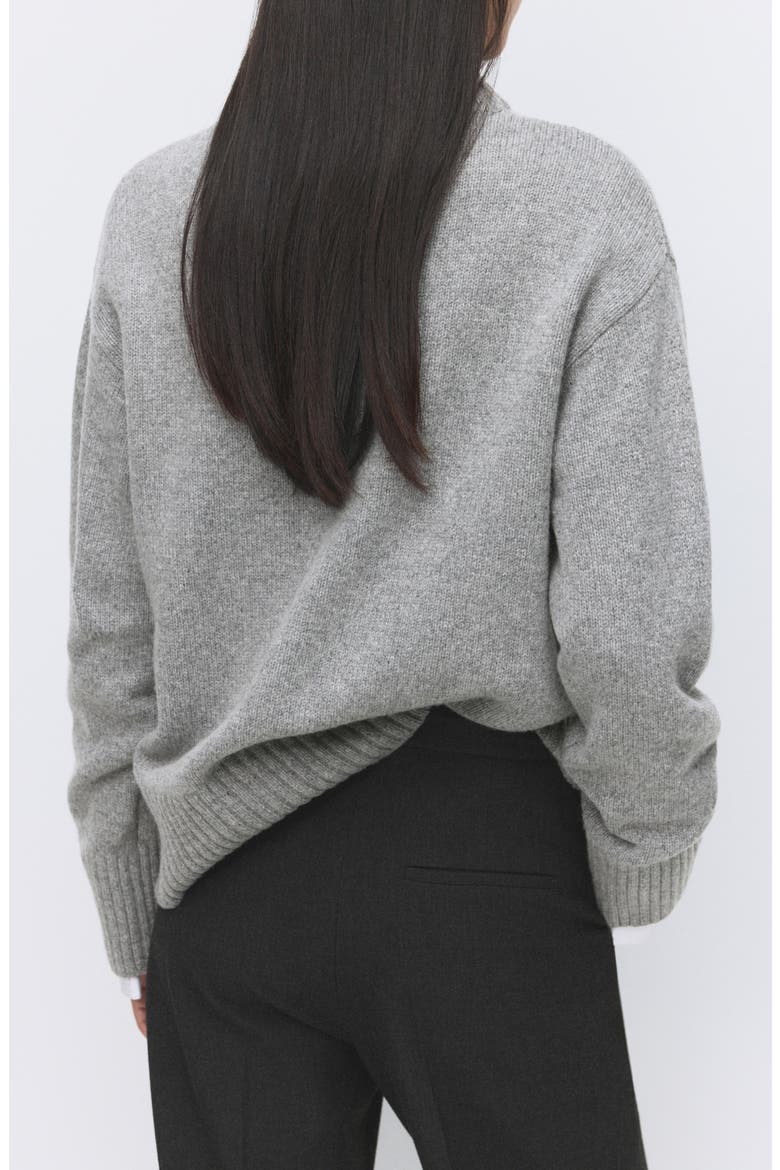 Wool Blend Sweater, Alternate, color, MEDIUM HEATHER GREY