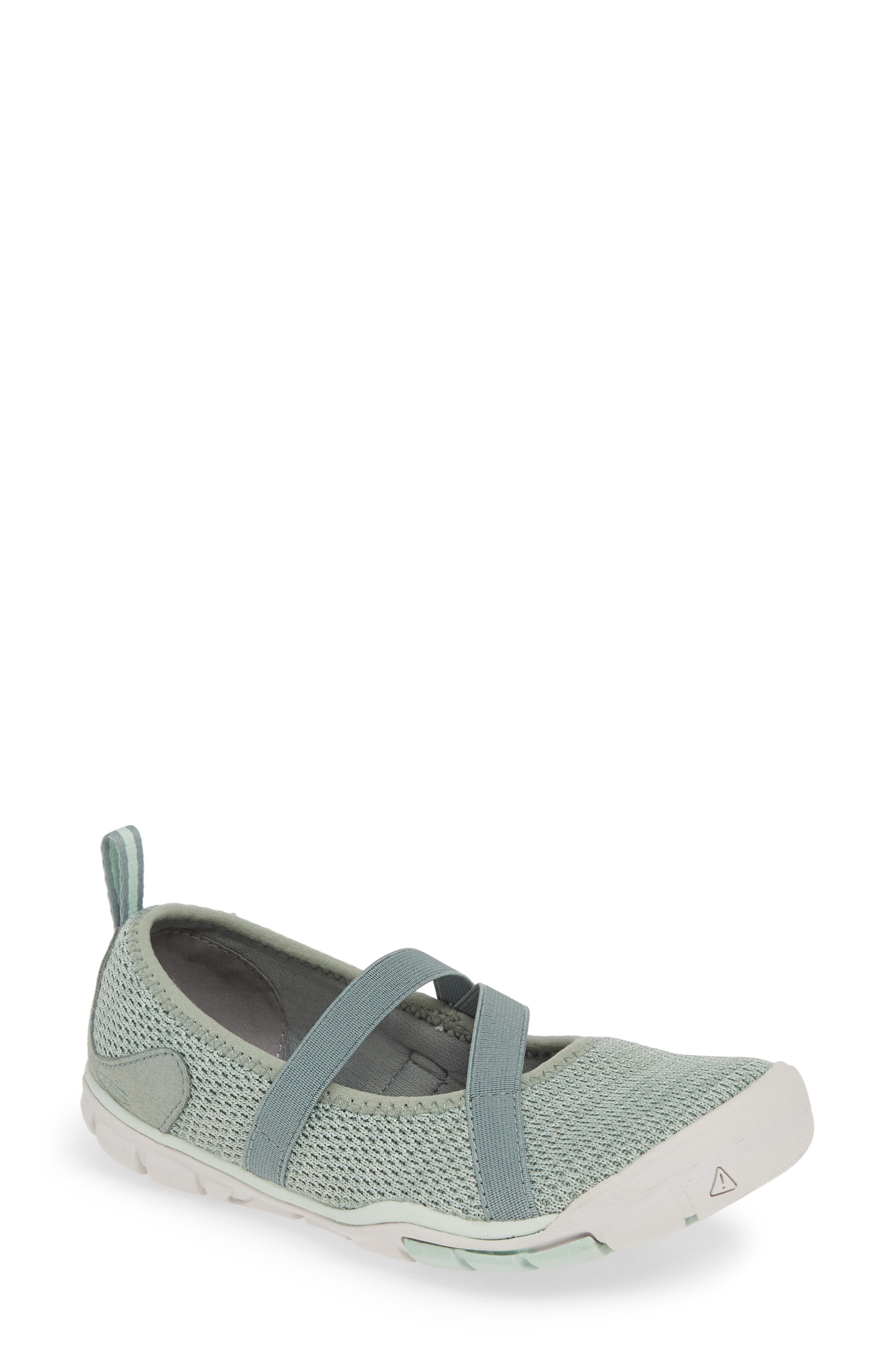 Hush Knit Mary Jane Flat, Main, color, LILY PAD/ CELADON FABRIC