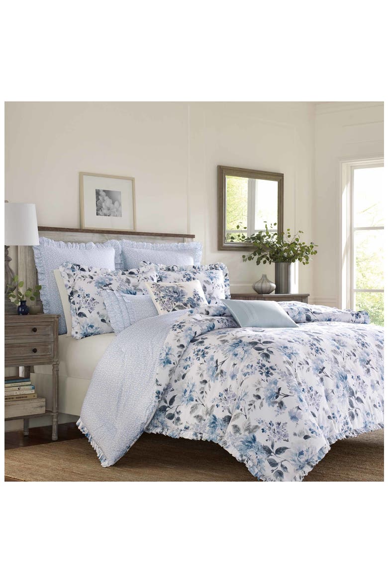 Chloe Cotton Sheet Set, Alternate, color, COTTAGE BLUE