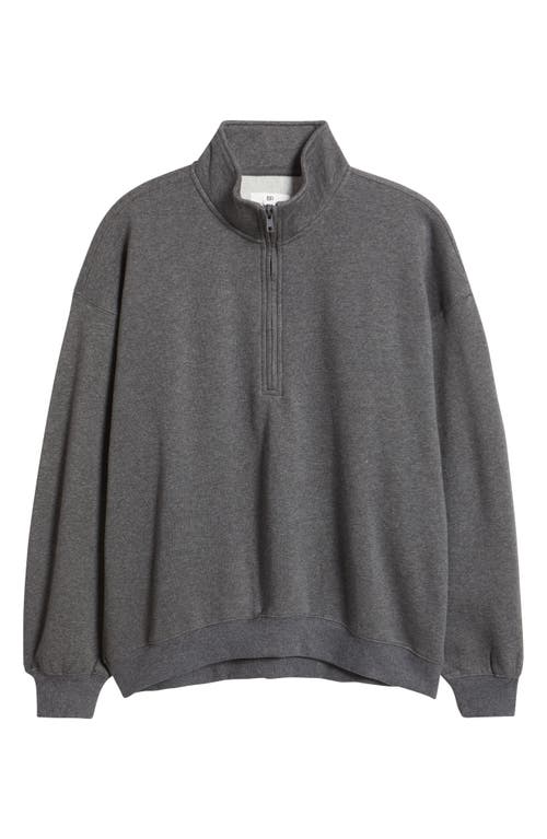 Bp. Relaxed Quarter Zip Pullover In Blue