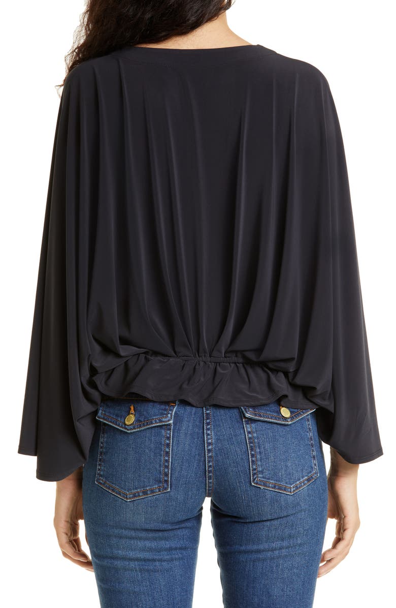 Ramy Brook Pearl Ruffle Hem Pullover Blouse, Alternate, color,