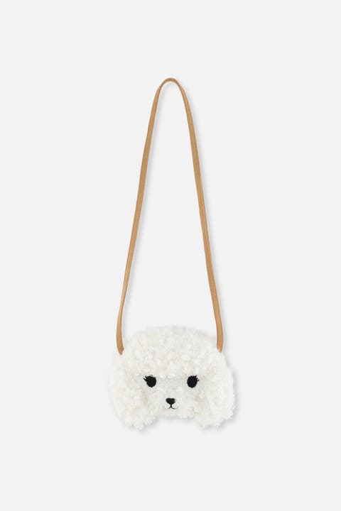 Plush Zipper Adjustable Strap Bag