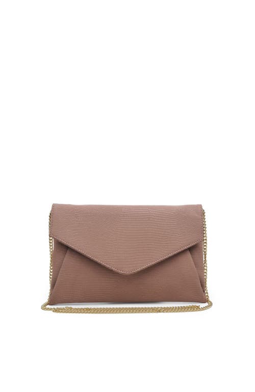 Moda Luxe Cara Clutch In Mauve
