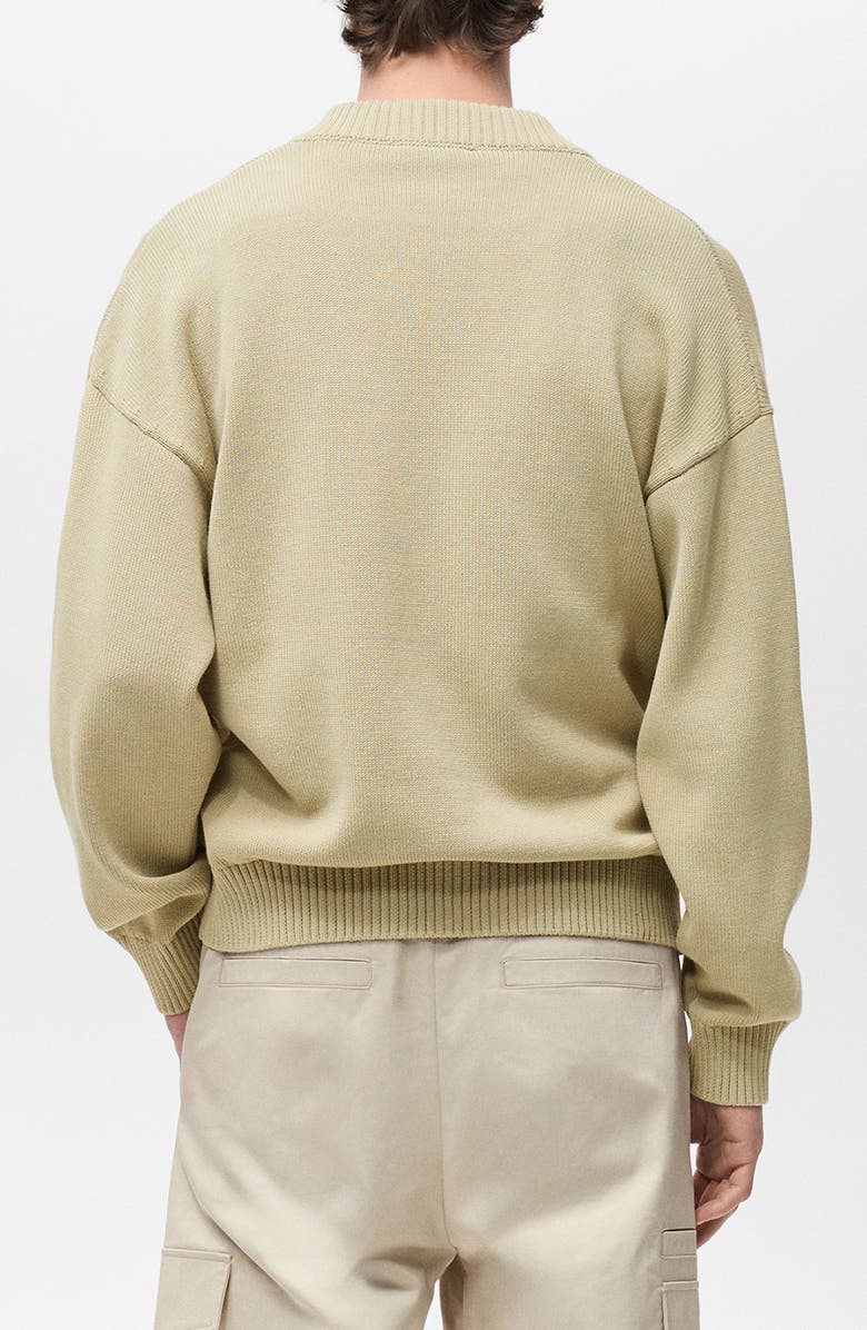 MANGO Relaxed Cotton Cardigan, Alternate, color, 