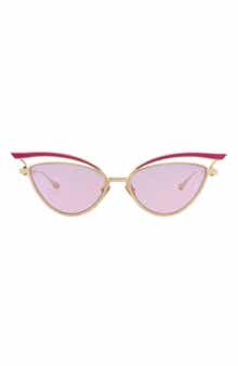 Valentino 55mm Cat Eye Sunglasses