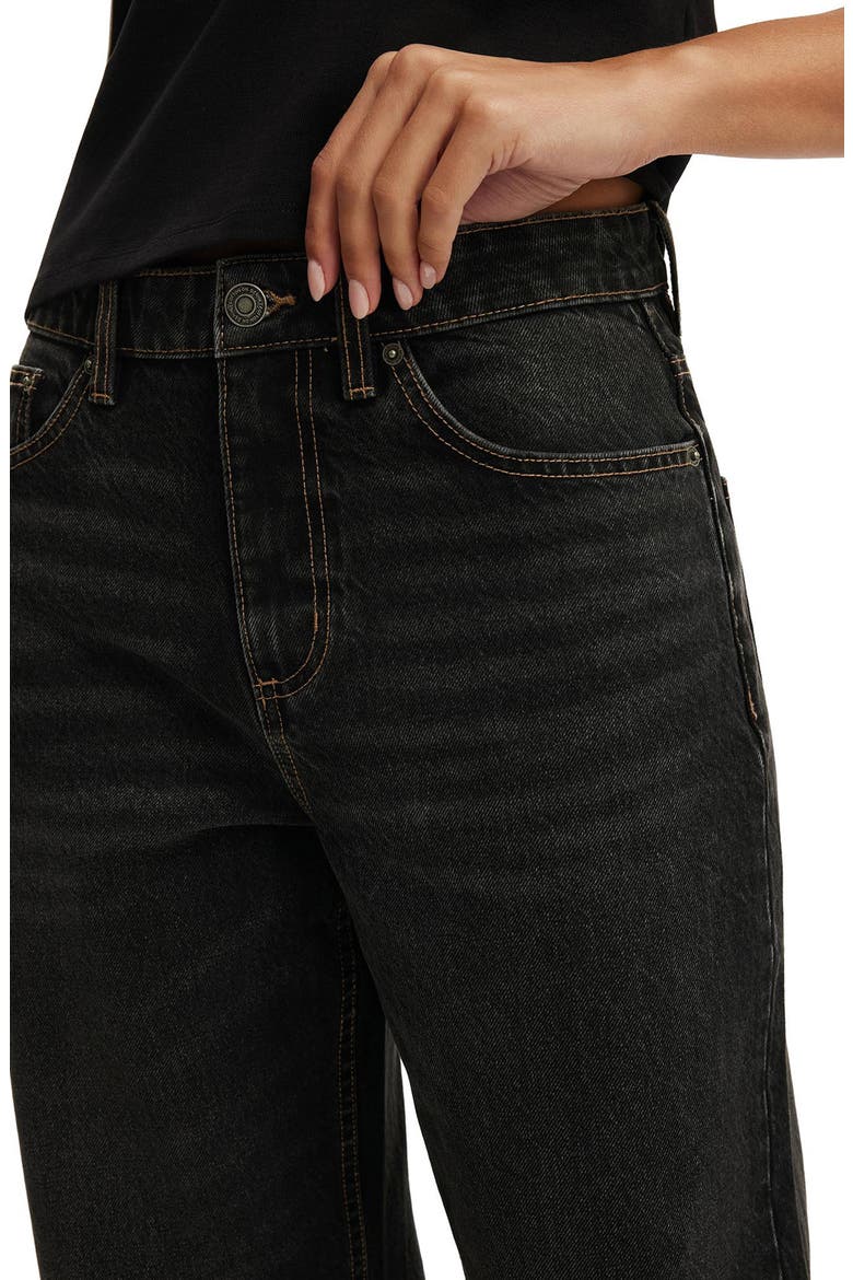 Straight Leg Jeans, Alternate, color, UNDONE BLACK