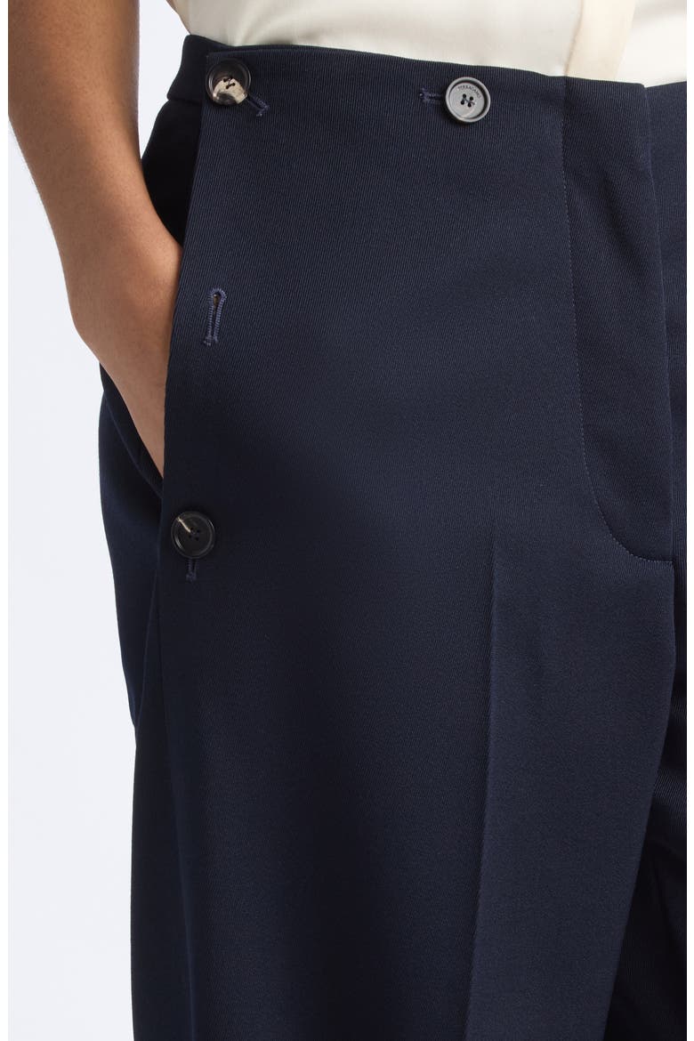Diagonal Wool Trousers, Alternate, color, NEW NAVY MASCARPONE