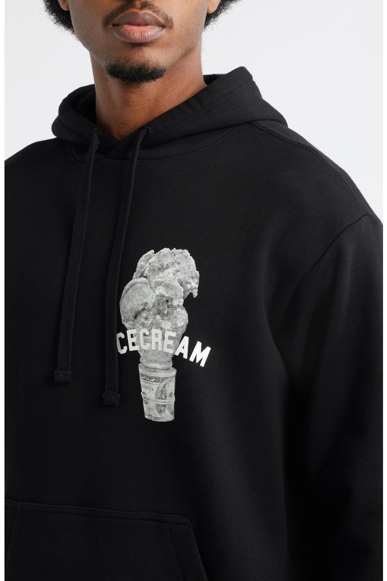 Blanco Graphic Hoodie, Alternate, color, BLACK