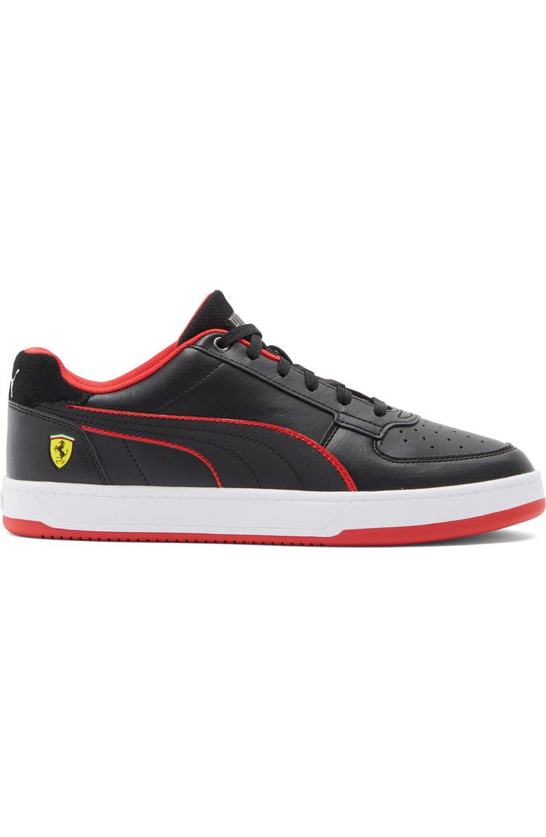 PUMA x Scuderia Ferrari Caven 2.0 Sneaker, Alternate, color, Puma Black/ Rosso Corsa
