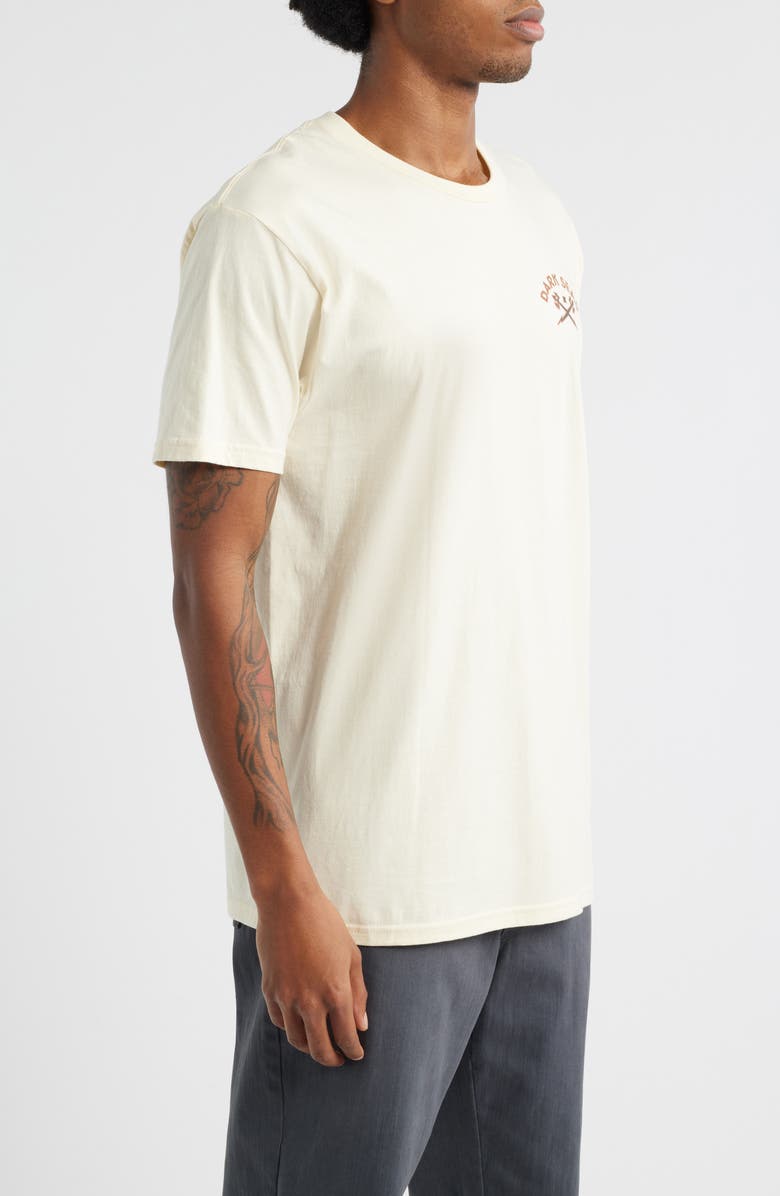 DARK SEAS Never Sleep Cotton Graphic T-Shirt, Alternate, color, Cream