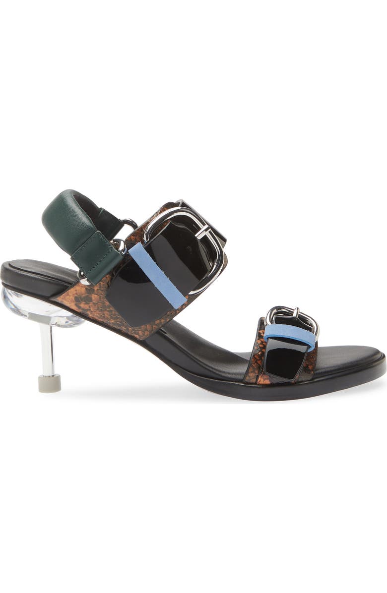 4CCCCEES Osha Line Mid Sandal, Alternate, color, Night