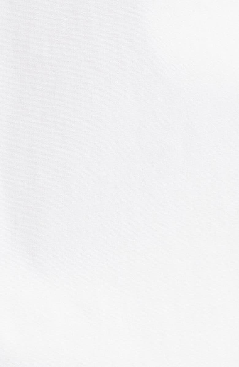 Open Edit Slim Fit Stretch Cotton Button-Up Shirt, Alternate, color, White