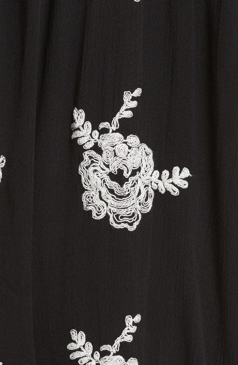 Free People 'Emma's' Embroidered Swing Dress, Alternate, color, 