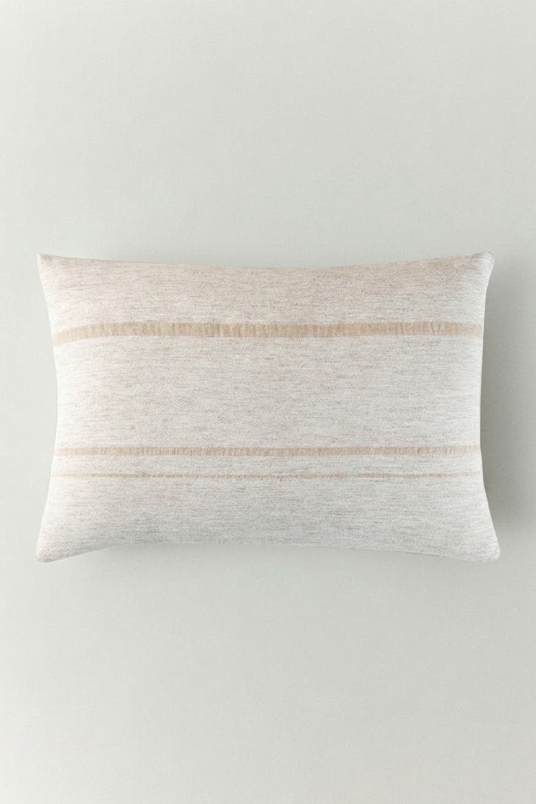 Valetta Wool Cushion, Alternate, color, Grey