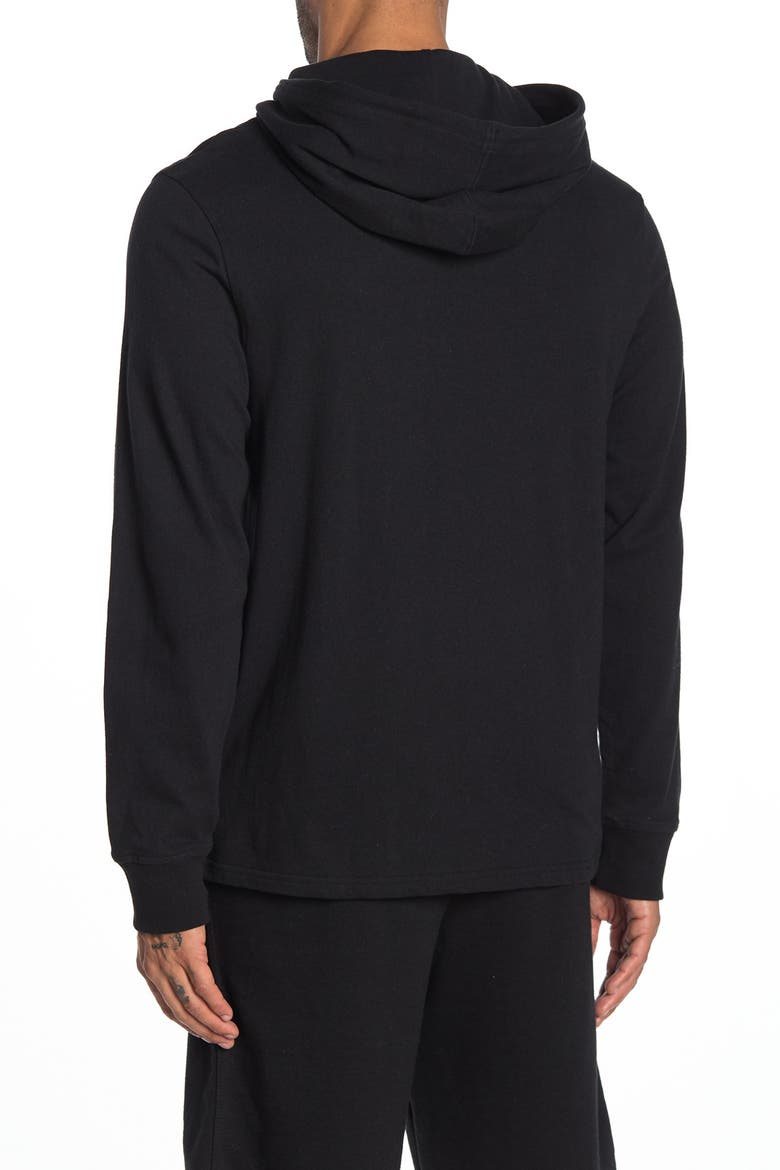 Heavy Weight Jersey Hoodie, Alternate, color, BLACK