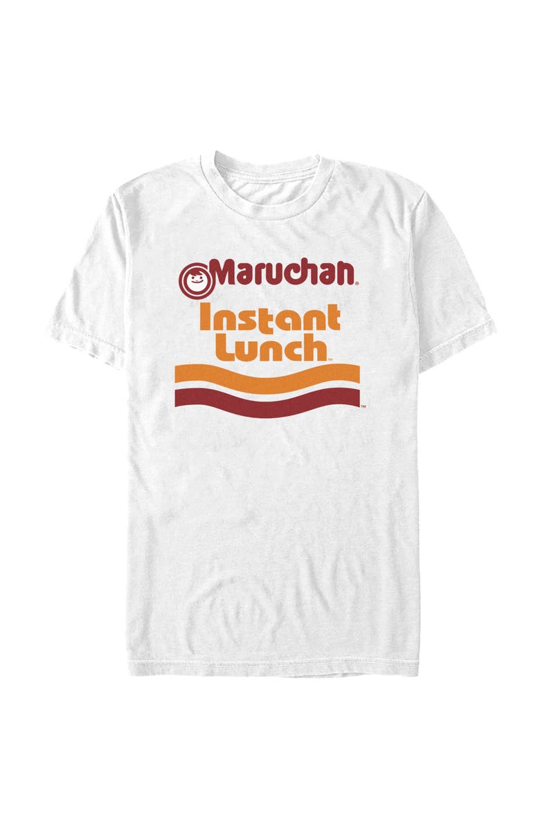 Maruchan Men's Maruchan Classic Logo Graphic T-Shirt, Main, color, White