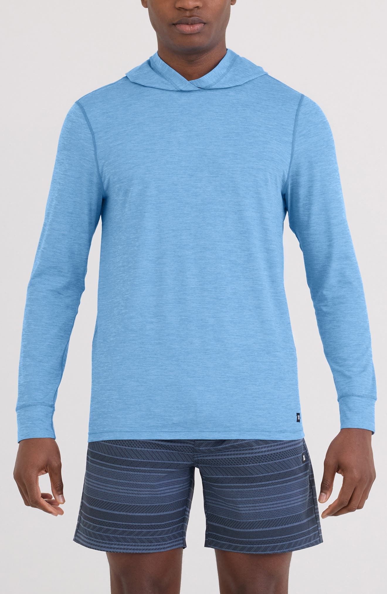 selected TRANQUIL BLUE HEATHER