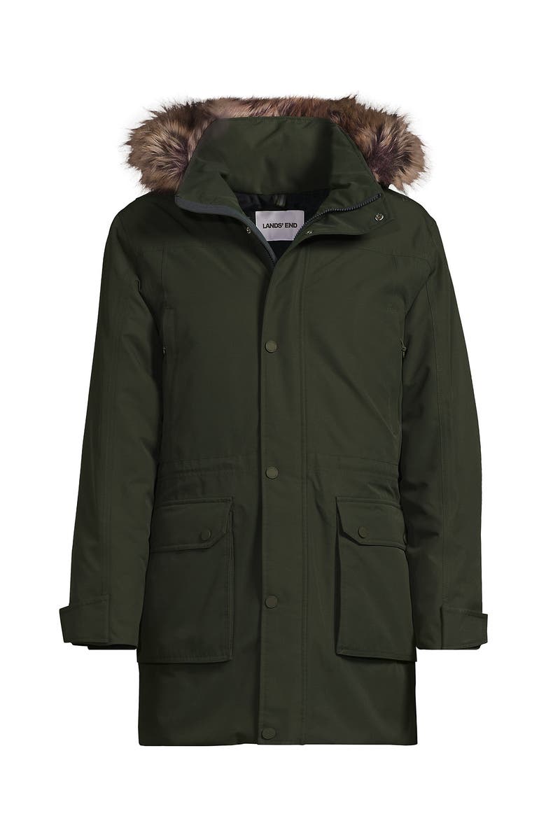 Lands' End Expedition Winter Parka, Alternate, color, Darkest Olive