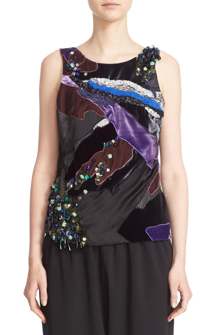 Embellished Tank, Main, color, MULTICOLOR
