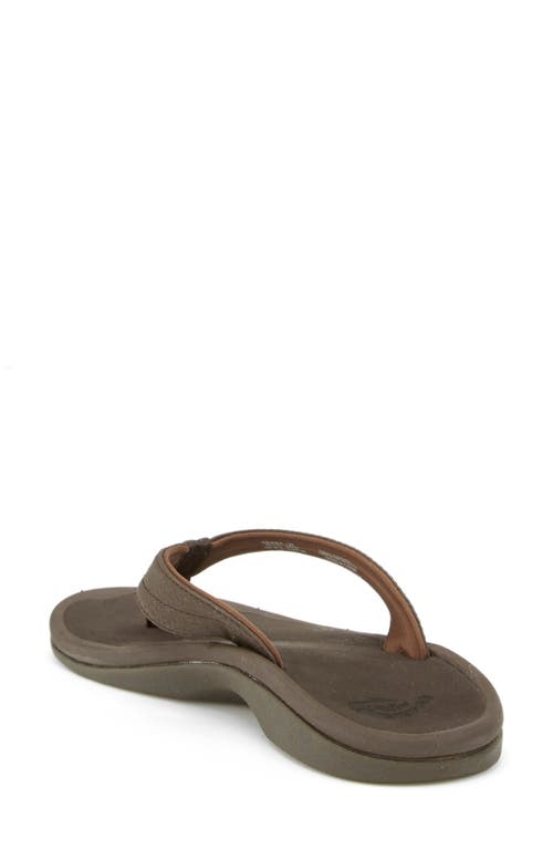 Olukai Ohana Flip Flop In Brown