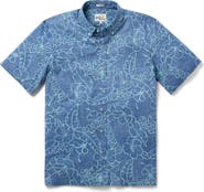 Reyn Spooner Lei Low Classic Fit Hibiscus Button-Down Shirt