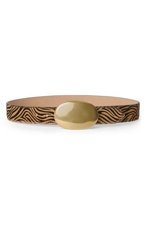 Myra Calf Hair Belt