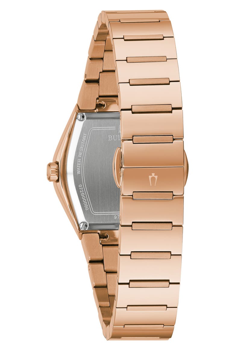 Gemini Diamond Bracelet Watch, 30mm, Alternate, color, ROSE GOLD