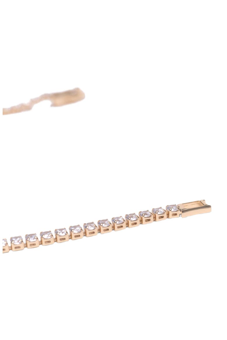 Cascade diamanté bracelet, Alternate, color, Gold