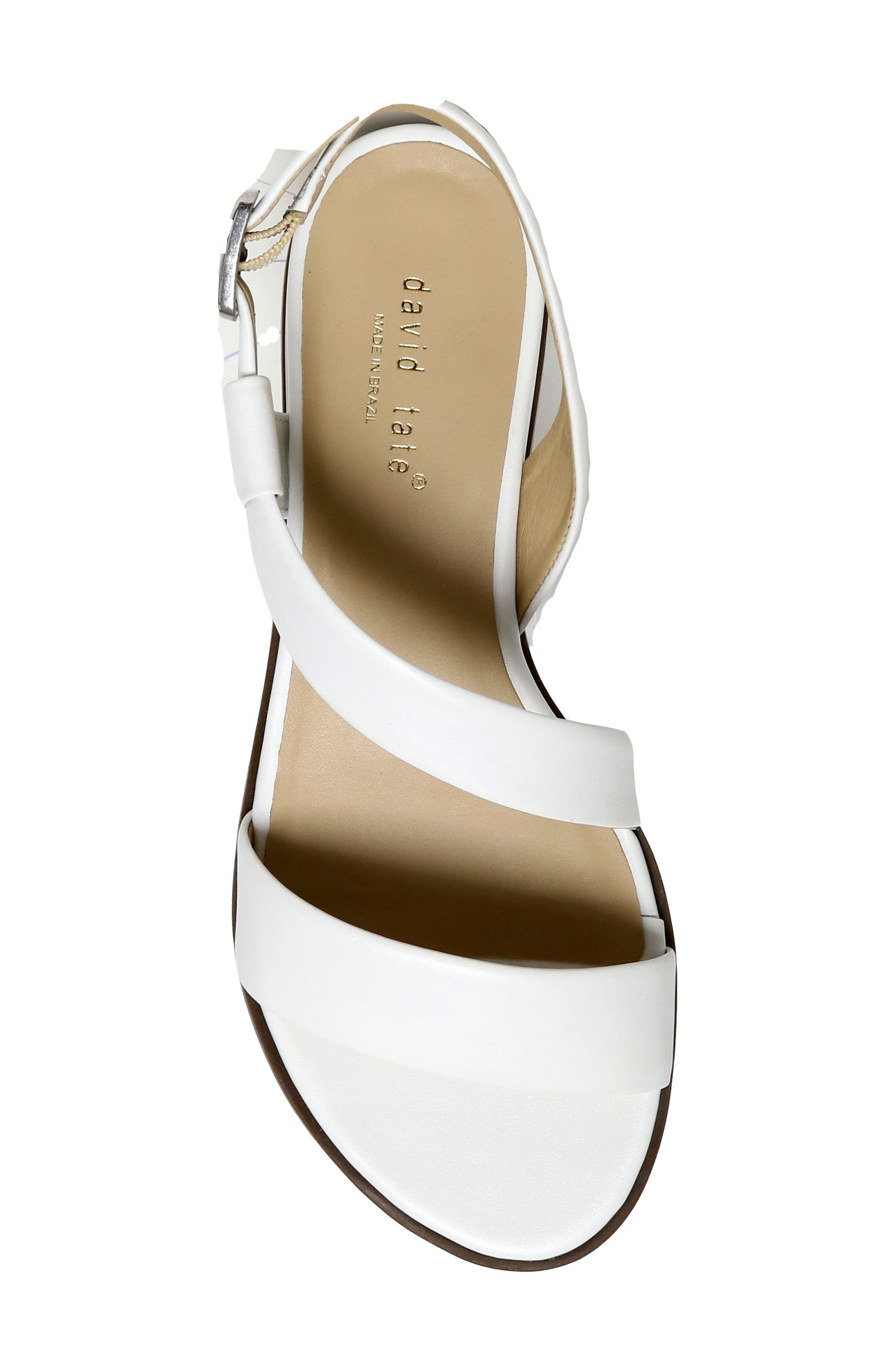 Ingrid Wedge Sandal, Alternate, color, WHITE