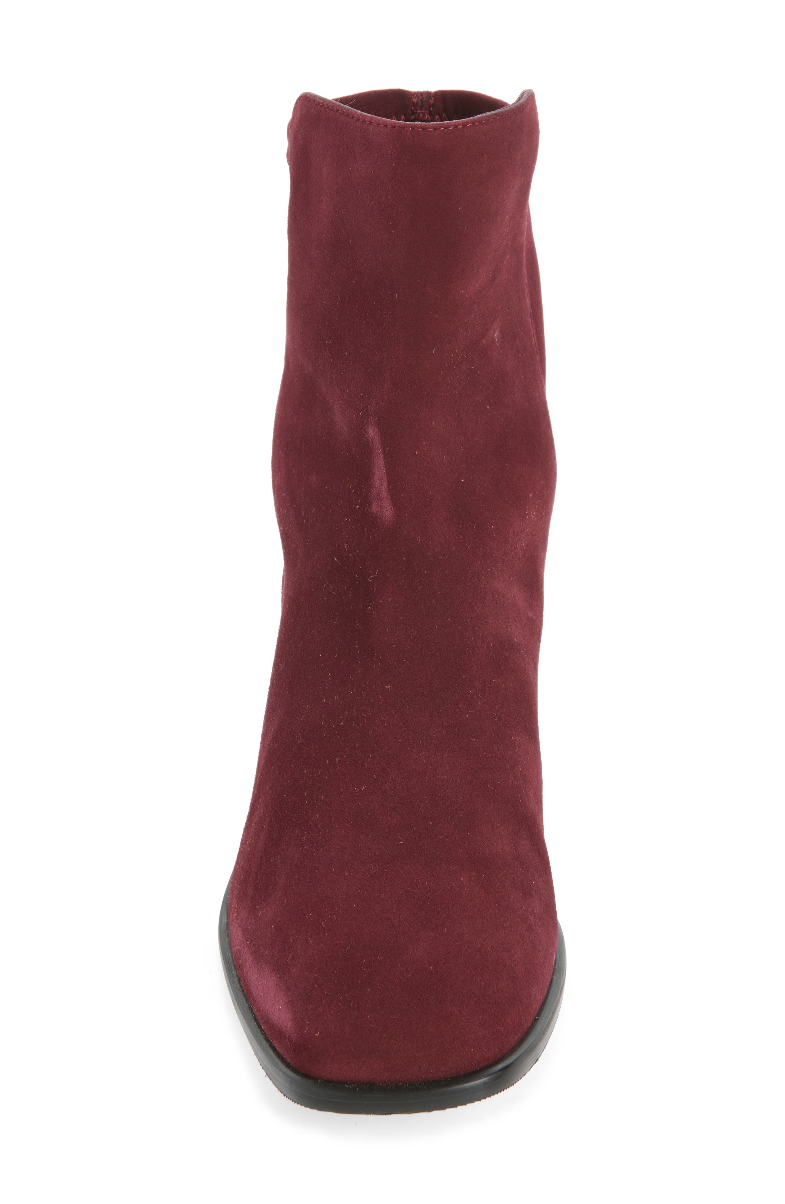 City 45 Block Heel Bootie, Alternate, color, CABERNET