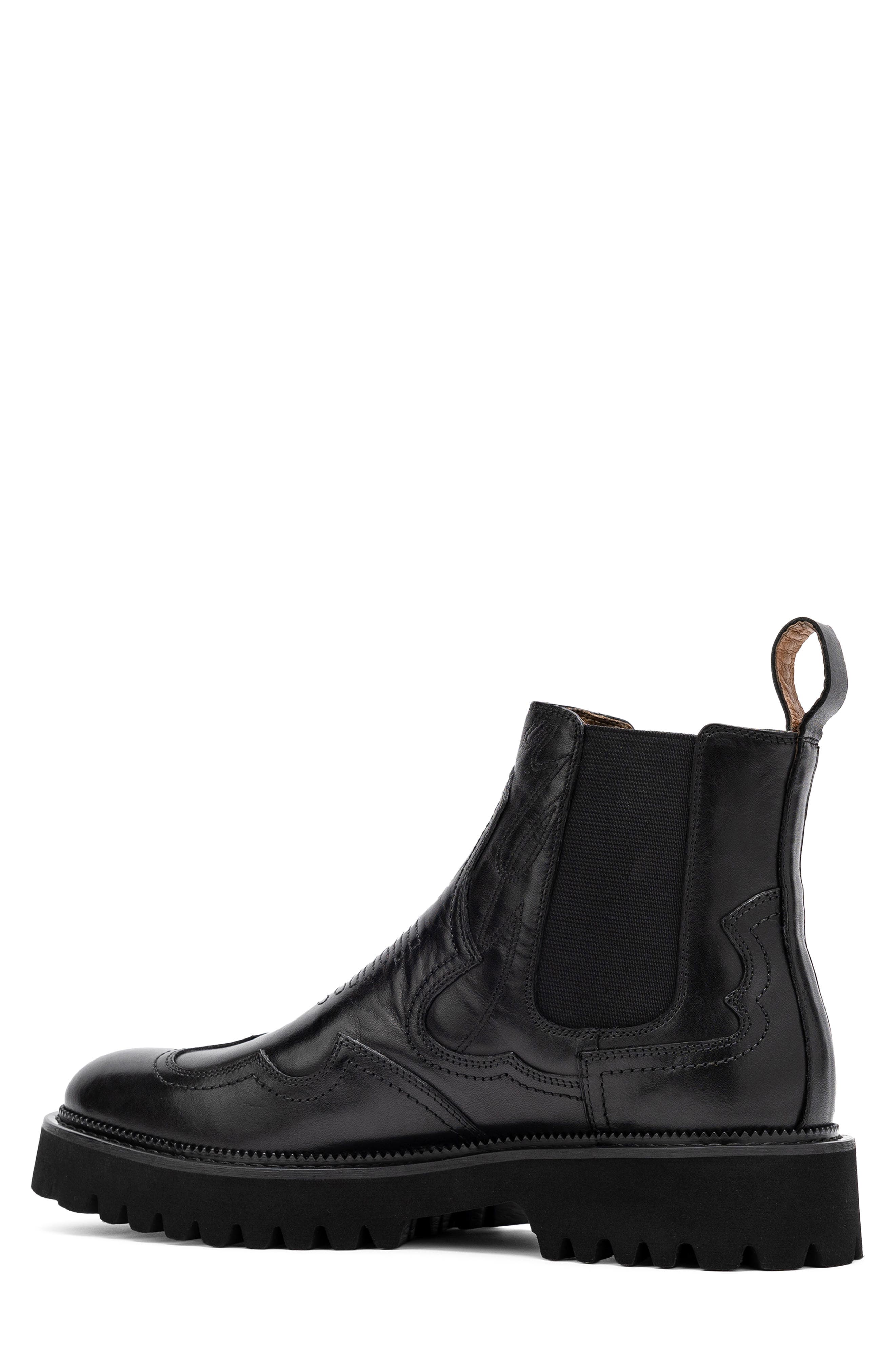 MARC NOLAN Dax Chelsea Boot, Alternate, color, Black