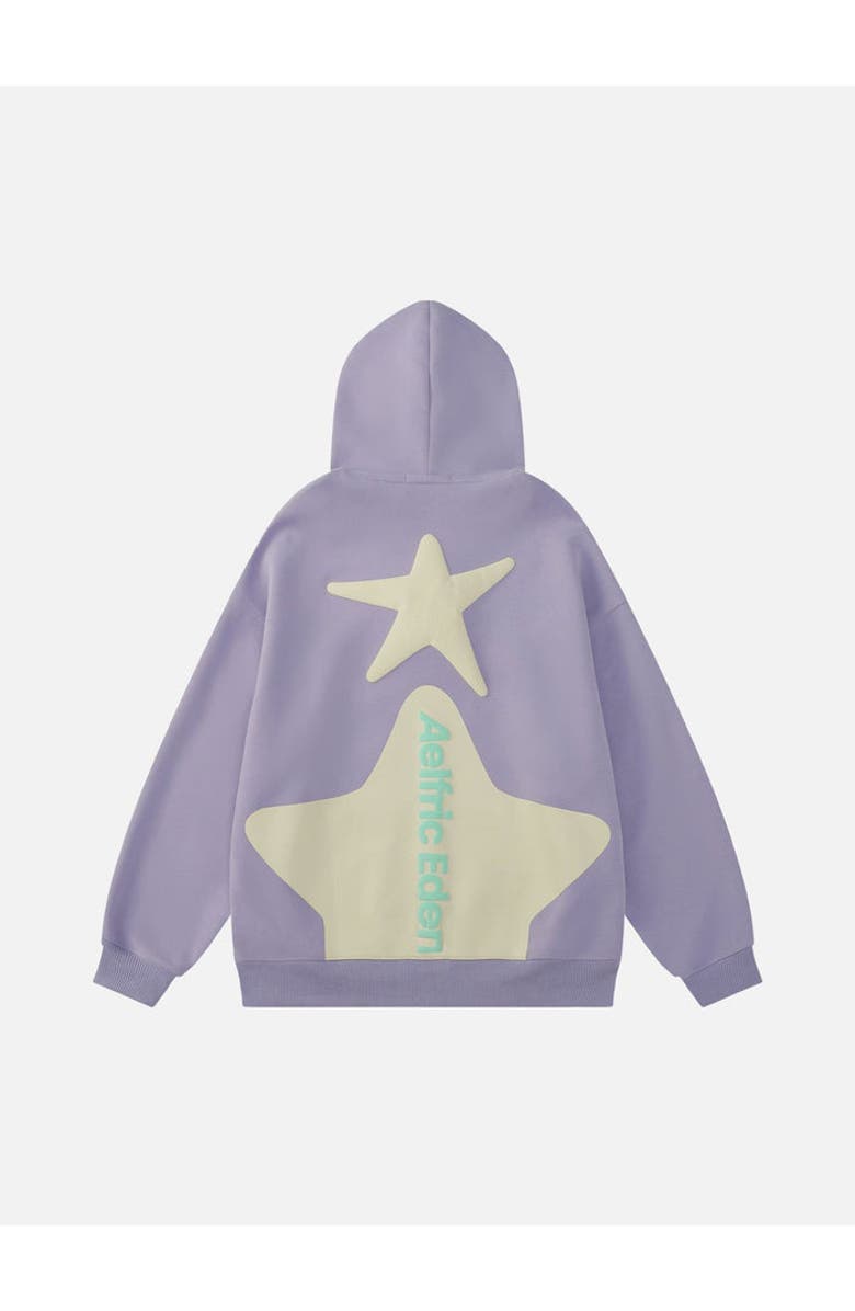 AELFRIC EDEN Incomplete Eden Star Hoodie, Alternate, color, Purple
