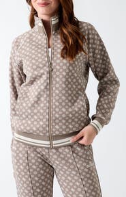 GUESS Aggie Full Zip Sweatshirt