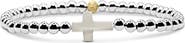 Bowood Lane Faith Sterling Silver Cross Bracelet