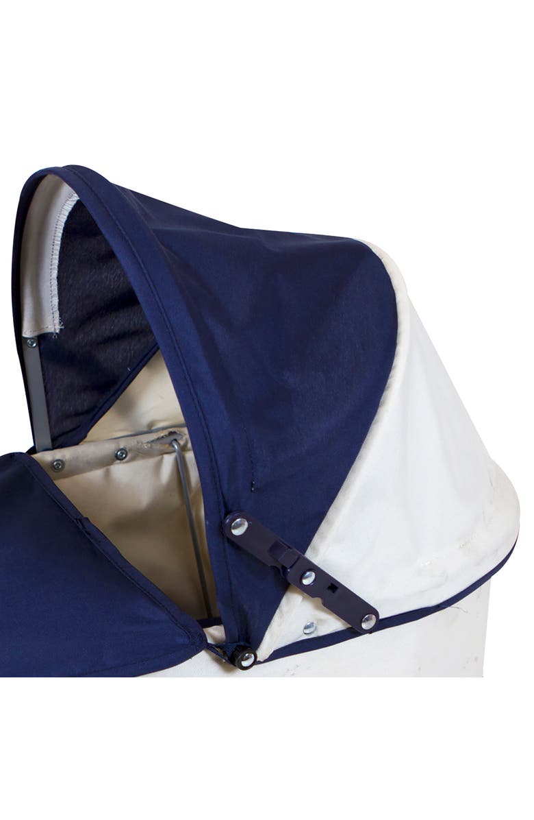 Lissi Classic Baby Doll Pram, Navy & White, Push Stroller, Adjustable Canopy, Alternate, color, Multicolored