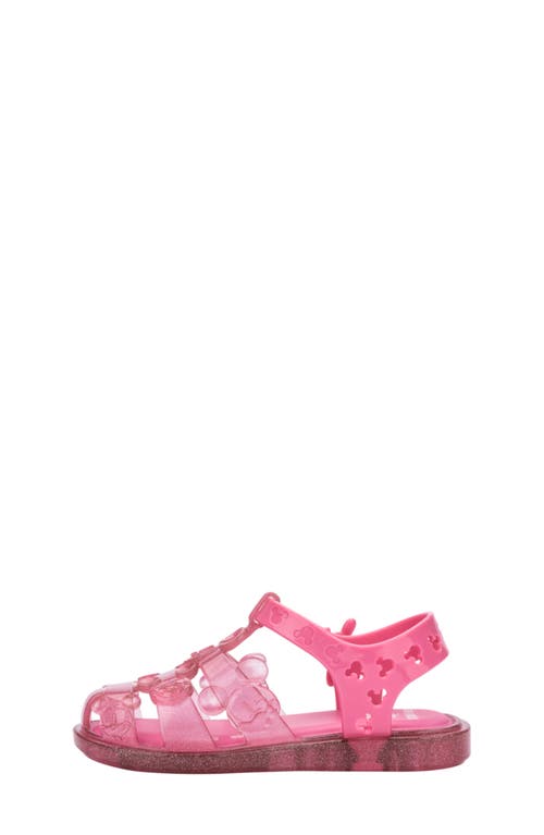 Melissa Kids Mini Posses Sandal In Pink