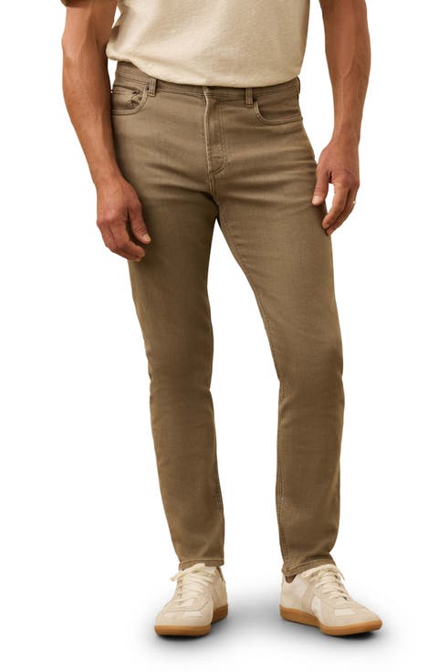 Terry Five-Pocket Stretch Pants